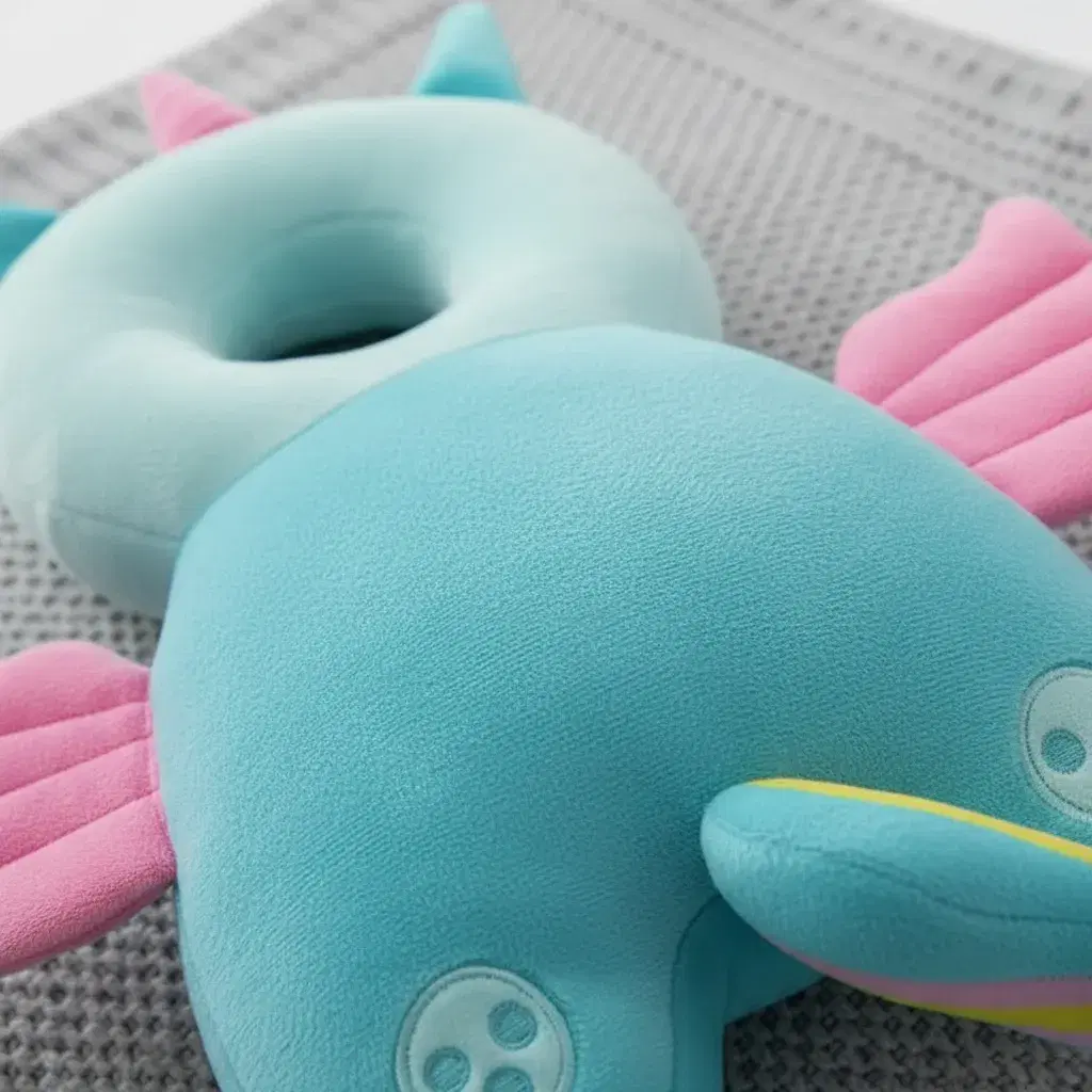 Mochila Protectora Anticaídas para Bebé Color Turquesa - Almohada de Seguridad para Primeros Pasos