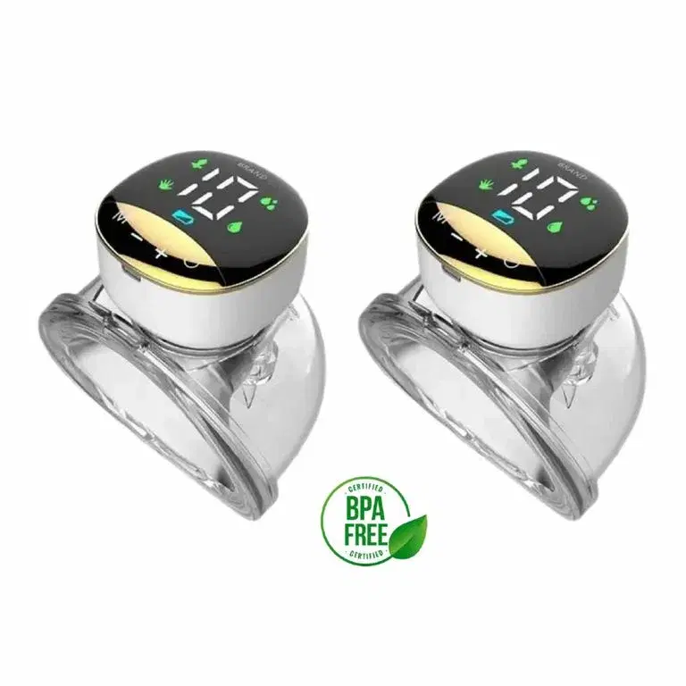 Pack de 2 Extractores de Leche Eléctricos Manos Libres | Portátiles y Silenciosos
