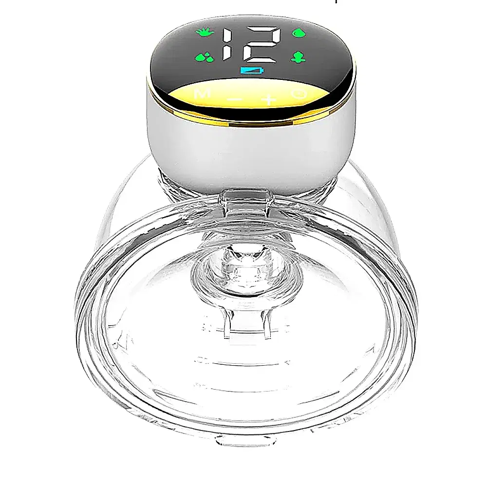 Extractor de Leche Portátil Recargable con Display | Manos Libres y Ultra Liviano